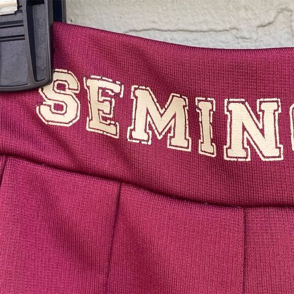 Colosseum Toddler 4T Girls Seminoles Cheer Skirt Red Pleated - Picture 4 of 9